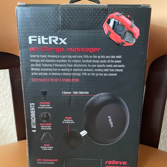 On-the-Go Portable Rechargable Mini Massager - Picture 2 of 2